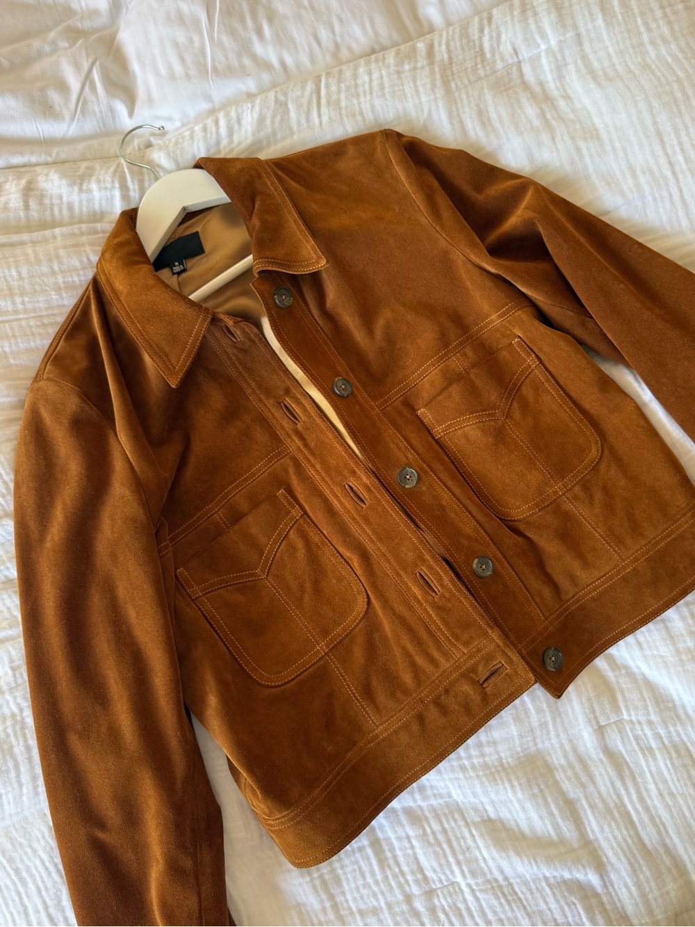 Nili Lotan Susannah Suede Jacket